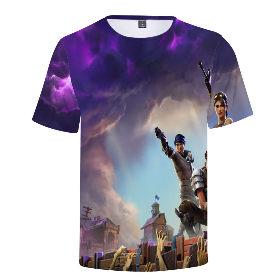 Fortnite Summer Cool Short Sleeve T-Shirt